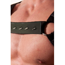 Destructive Harnais Fetish avec Pics BLACK RUBBER